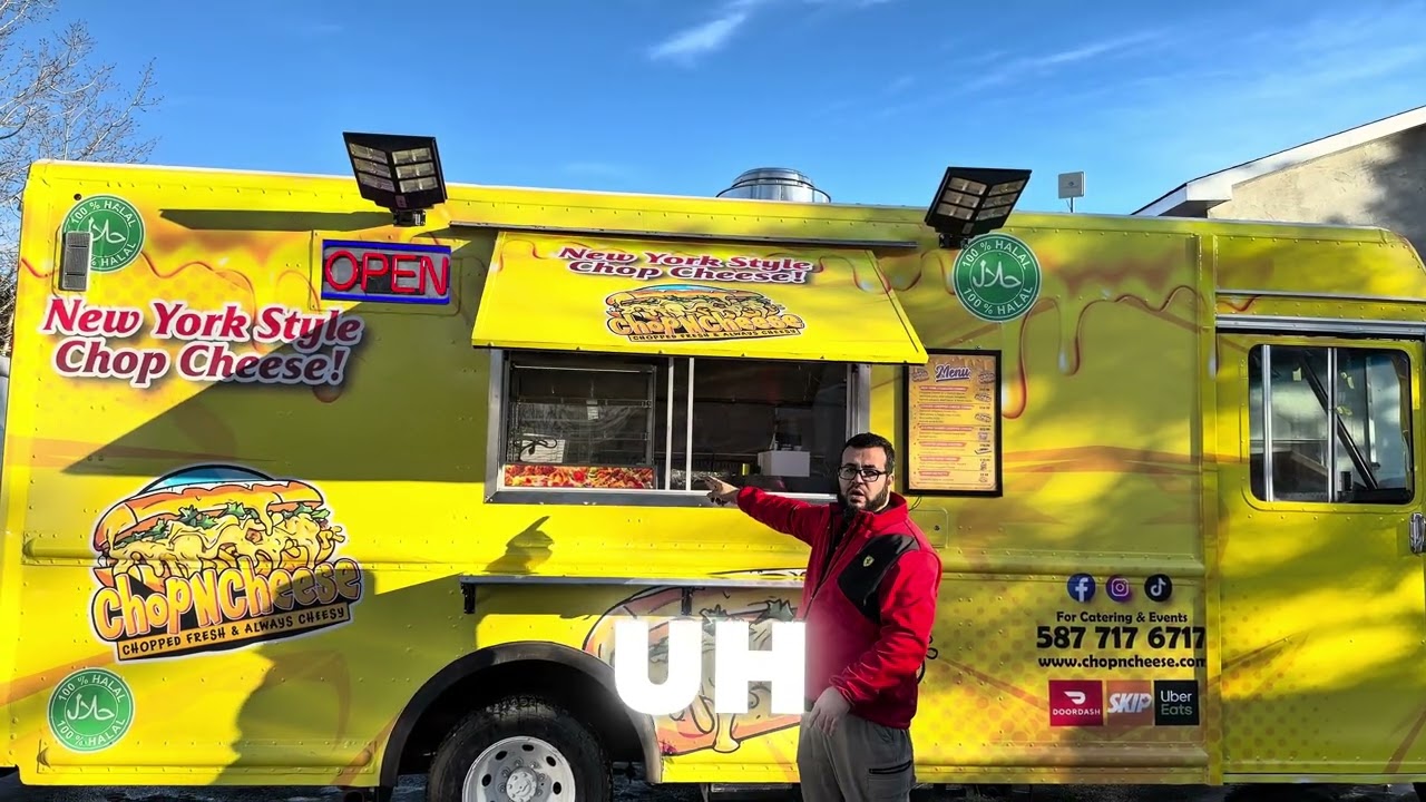 New food truck Launch Calgary Alberta in in Middle of Winter! 