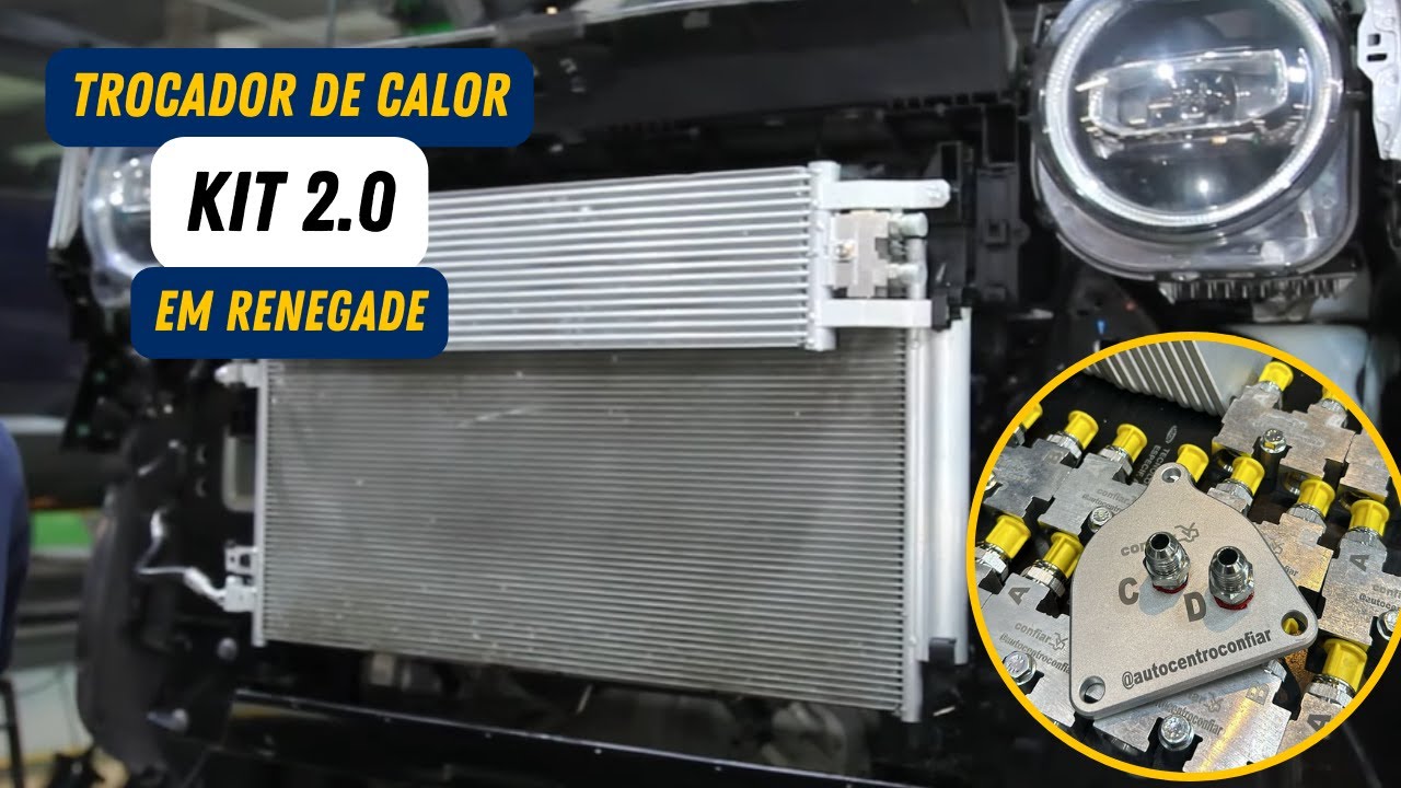 Trocador de Calor - Kit 2.0 Renegade 1.8 Do início até o fim. Todos os detalhes!