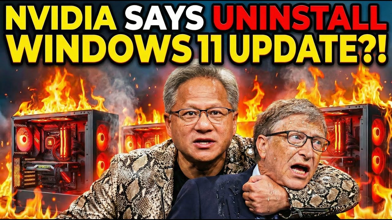 NVIDIA Tells Gamers to UNINSTALL Windows 11 Update!