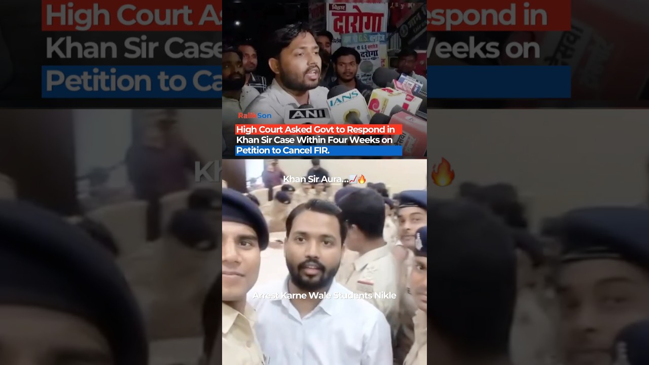 Khan Sir Case: Patna HC Orders Govt Response in 4 Weeks