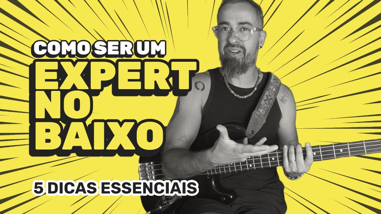 Como se tornar um EXPERT NO CONTRABAIXO! (5 DICAS) | Ep662