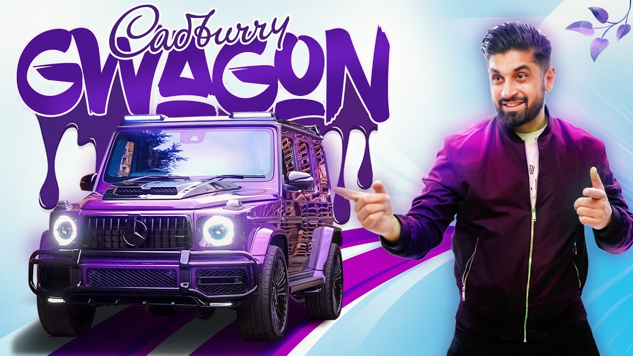 What if Cadbury Made Cars? Our G-Wagon Gets the Full Cadbury Treatment!