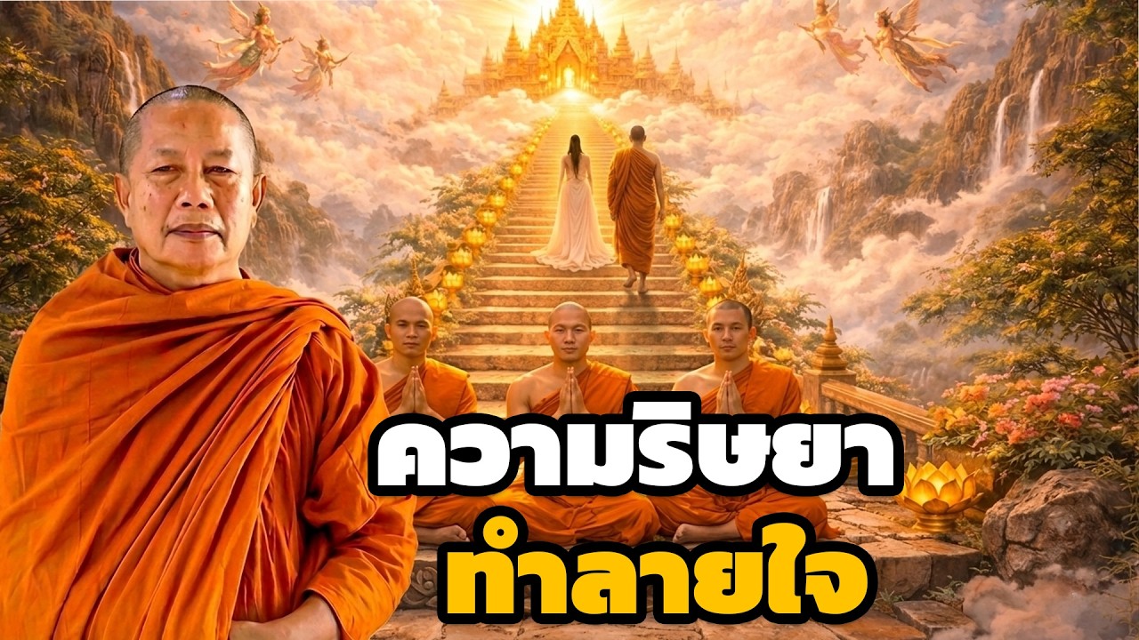 โทษหนักหนา  ความอิจฉาที่หลายคนไม่รู้ ธรรมะคลายทุกข์ พระมหาบุญช่วย ปัญญาวชิโร 8