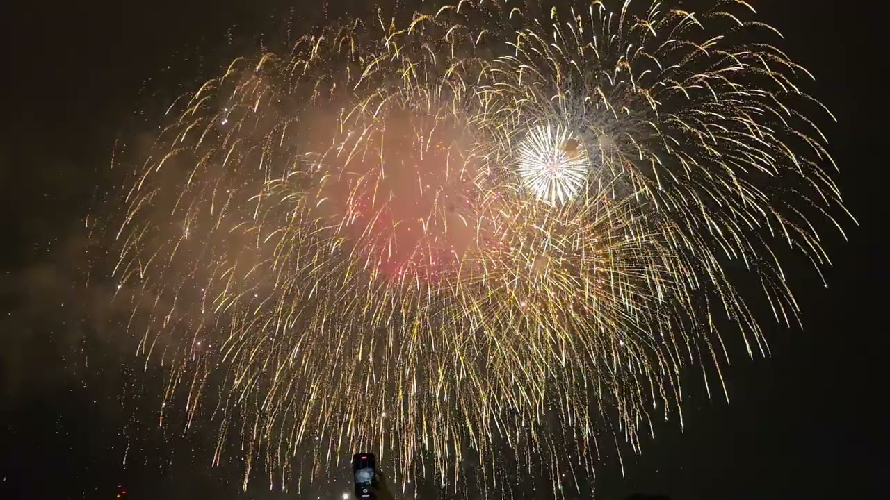 Japantag Düsseldorf Feuerwerk 2024 🎉