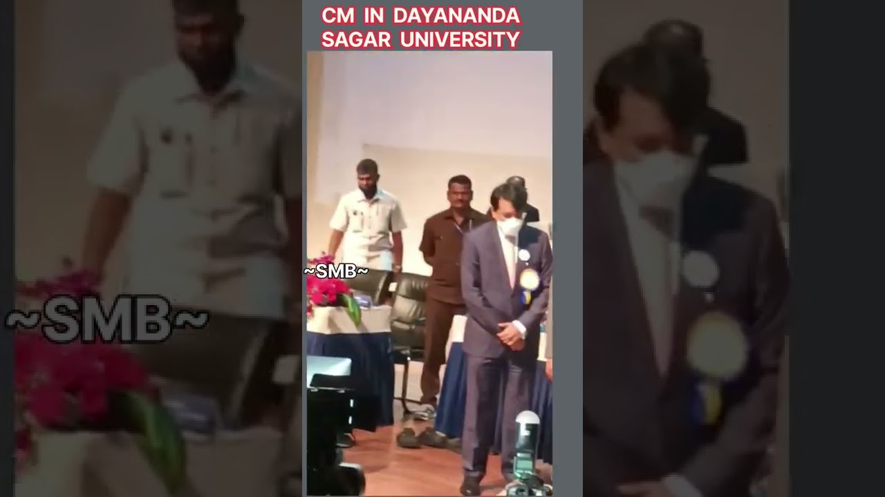 |Karnataka Cm in our college Dayananda sagar University, Banglore|