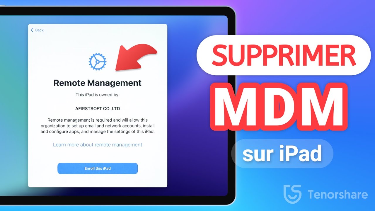 Débloquer Un iPad Ou Un iPhone Verrouillé MDM Facilement Maintenant