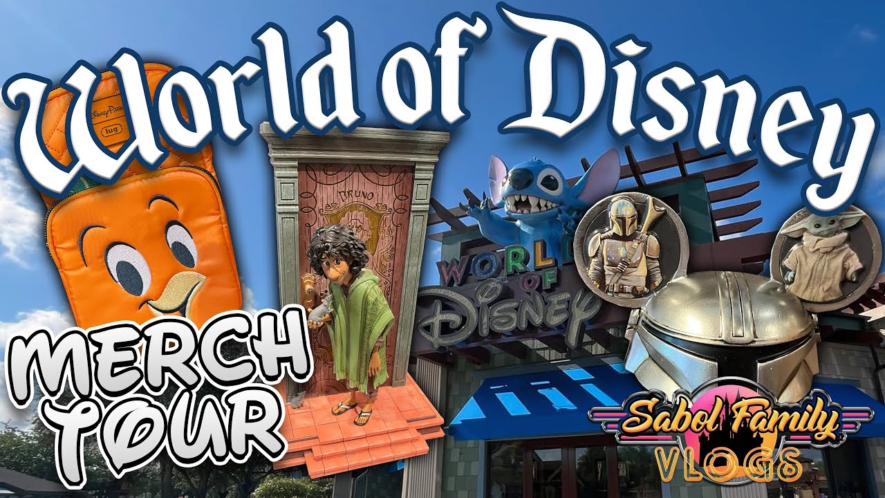 WORLD OF DISNEY NEW MERCHANDISE SHOPPING TOUR | Disney Springs August 2024 ~ Walt Disney World!