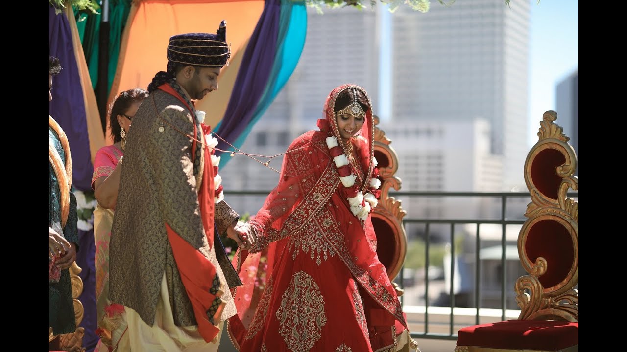 Hindu Muslim wedding New Orleans - Vanesha & Shajib's full wedding video