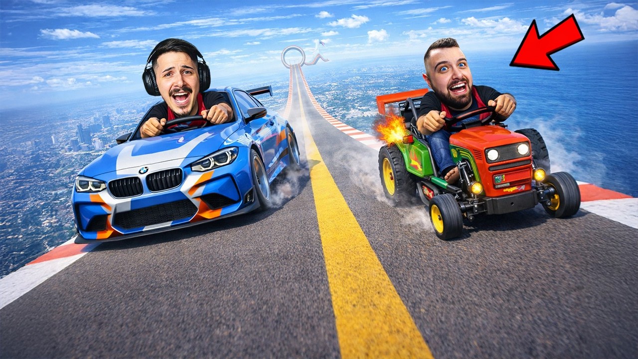 OVO NISMO OČEKIVALI OD GTA 5 TRKE! 😳 (Impe vs Šone)