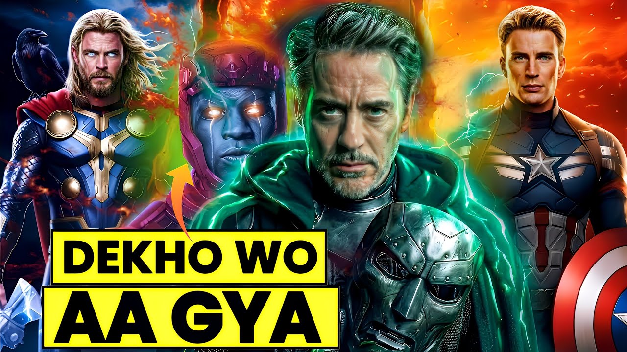 Avengers Doomsday 3,4 Trailer - Ironman,Kang,Thor Return !