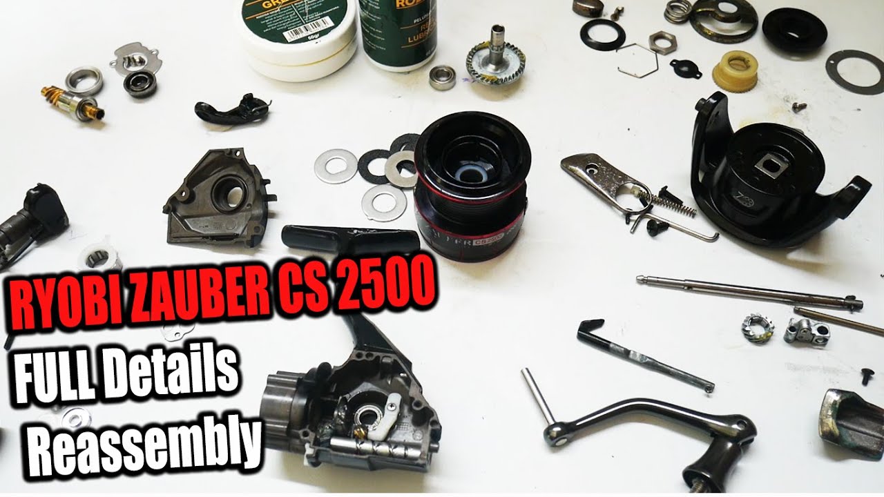RYOBI ZAUBER FULL DETAILS PERAKITAN KEMBALI | HARUS HATI HATI
