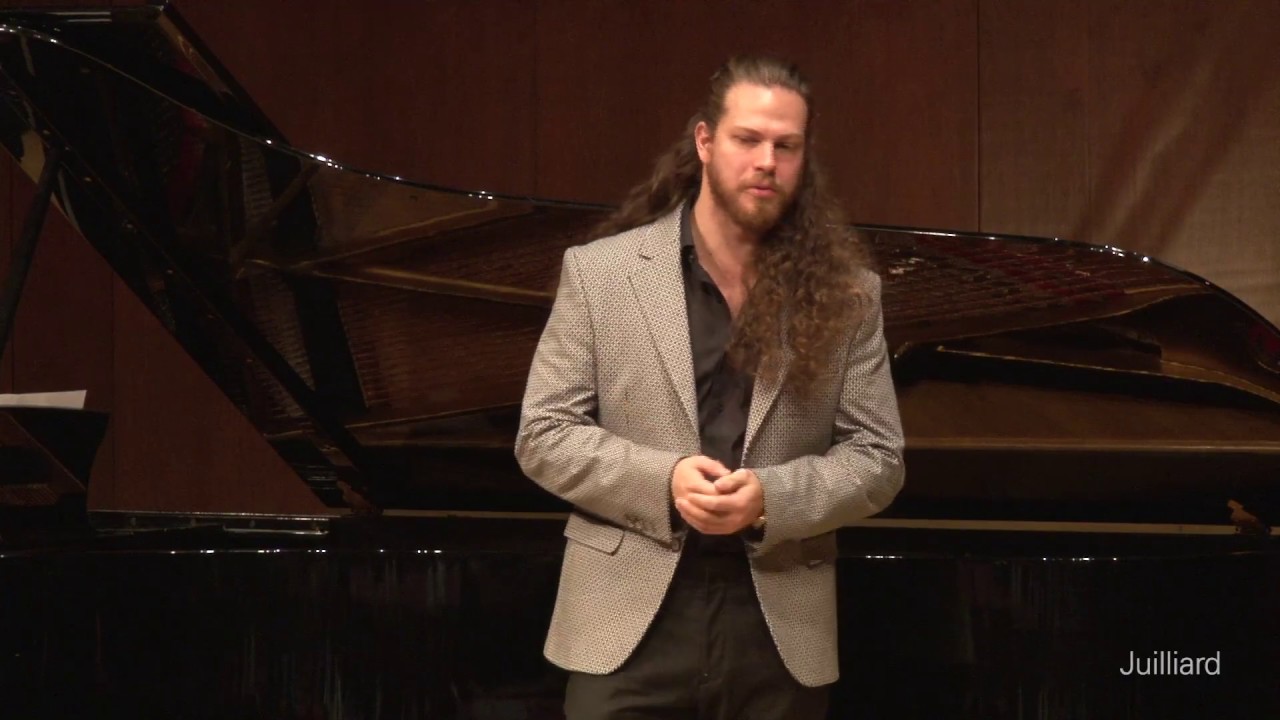 Cody Quattlebaum, bass-baritone & Michał Biel, piano |  Juilliard Stephanie Blythe Master Class