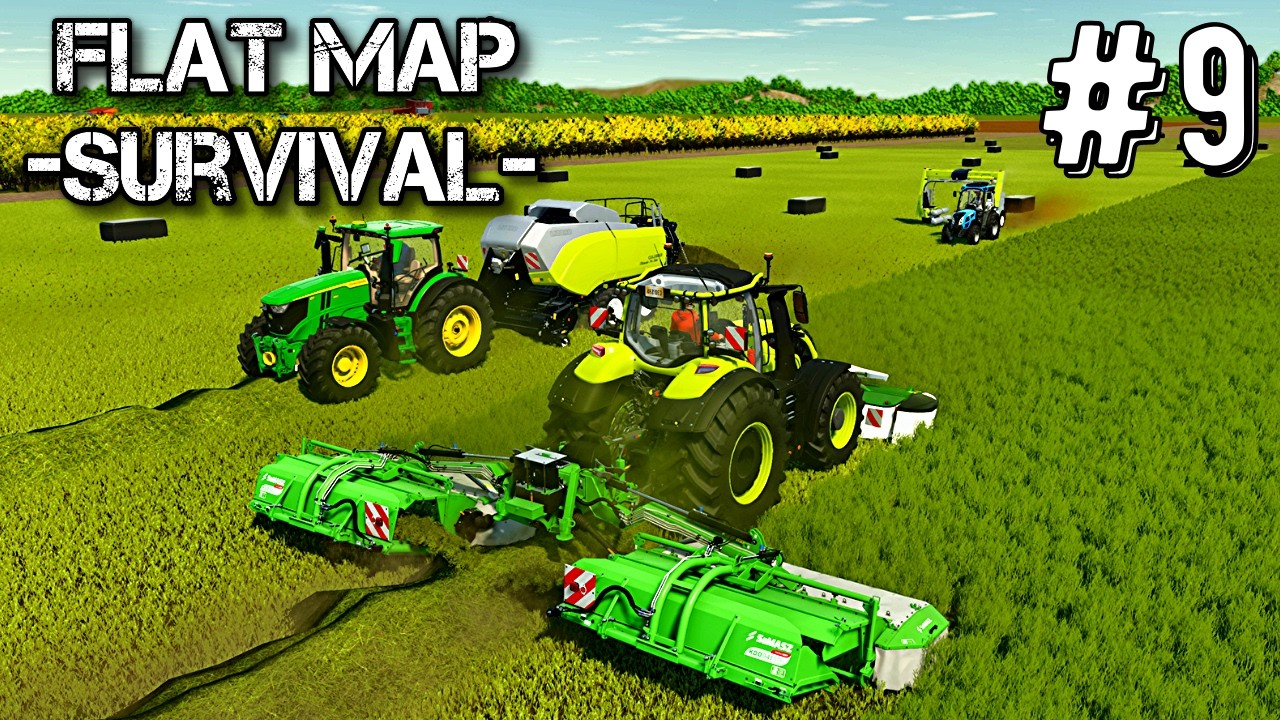 farming Simulator 25 Flat Map  Timelapse Ep #9 survival map fs25 gameplay
