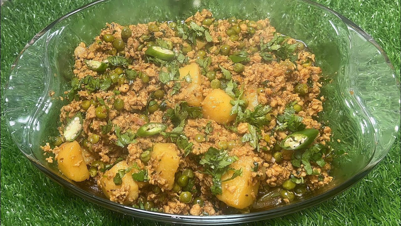 Chatpata Keema Aloo Matar Banane ka Tarika | Quick & Easy Dinner Recipe