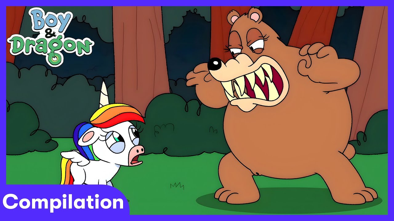 Boy & Dragon - Unicorn's Origin Revealed! | WildBrain Anak-Anak | WildBrain Anak-Anak
