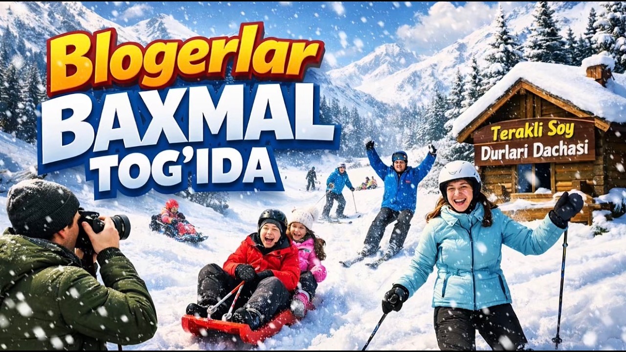 Gʻallaorollik blogerlar Baxmal togʻlarida dam olishda