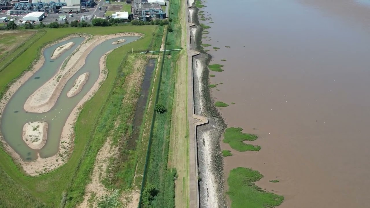 Drone Coastal Survey Grimsby. Using a drone to Survey a Coastline.