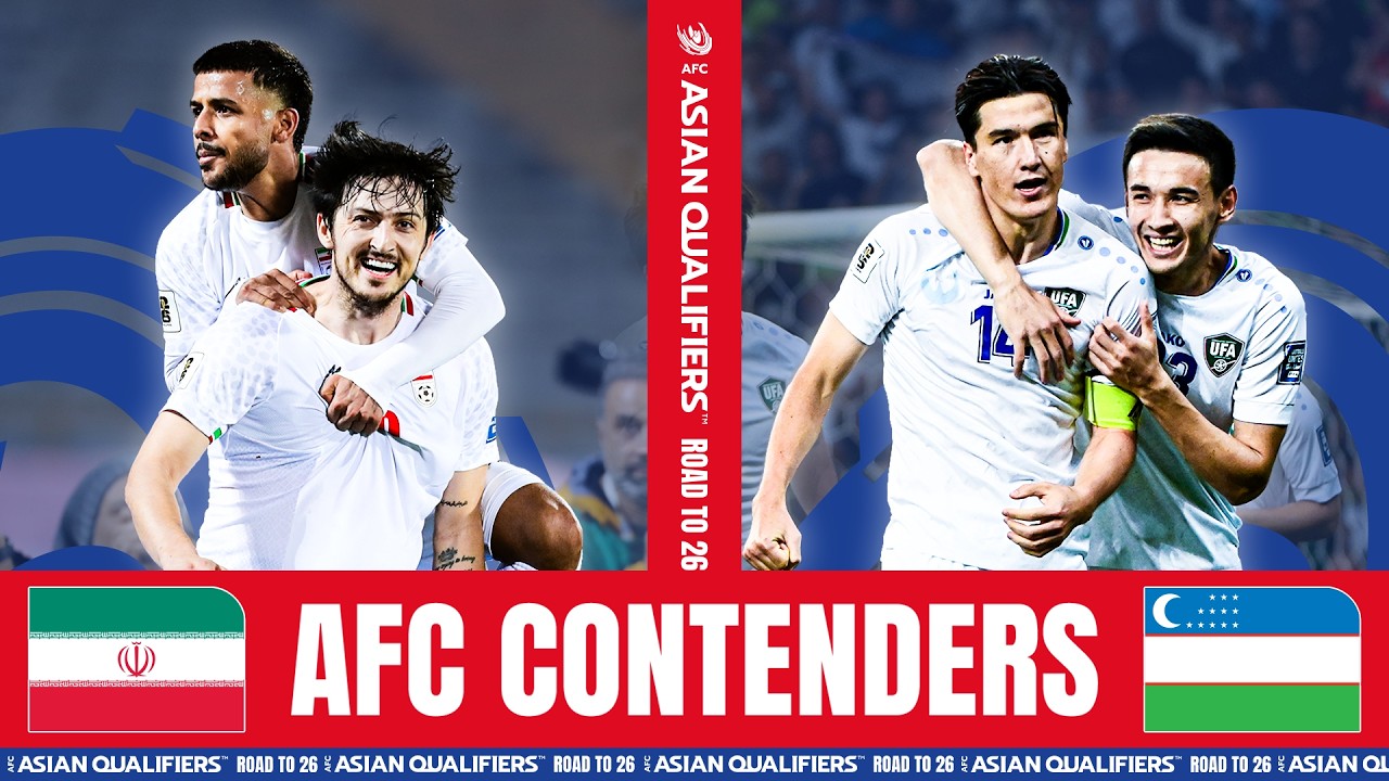 IR IRAN & UZBEKISTAN &ndash; ROAD TO FIFA WORLD CUP 2026 🍿 | AFC CONTENDERS
