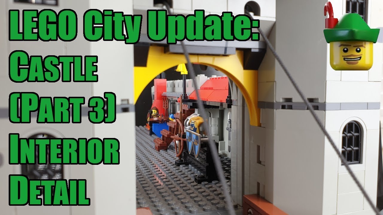 LEGO City Update - Castle Part 3 - Interior Detail 6040 6041 🏰🏹