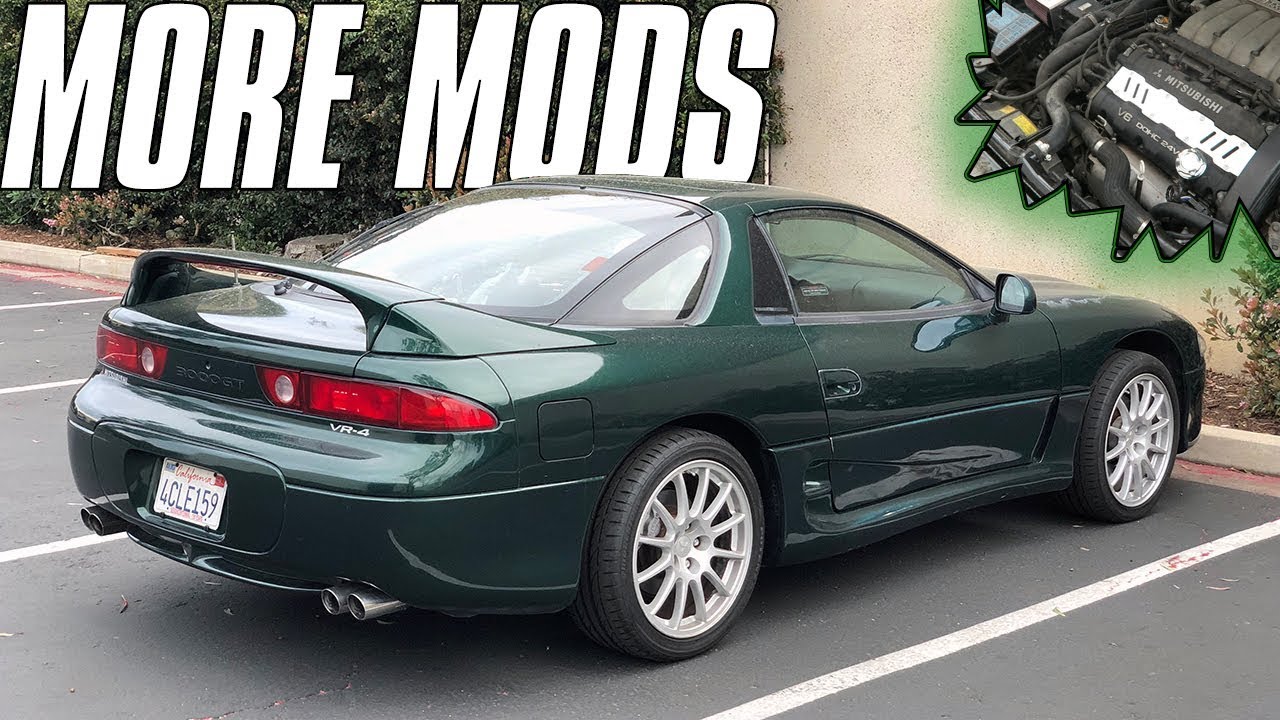 MITSUBISHI 3000GT VR-4 ENGINE BAY UPGRADES!