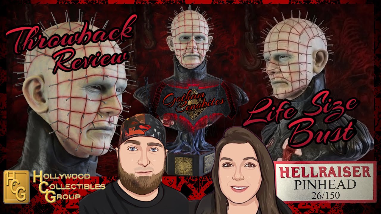 Life-Size Pinhead Bust by Hollywood Collectibles Group | Hellraiser | “Throwback Review”