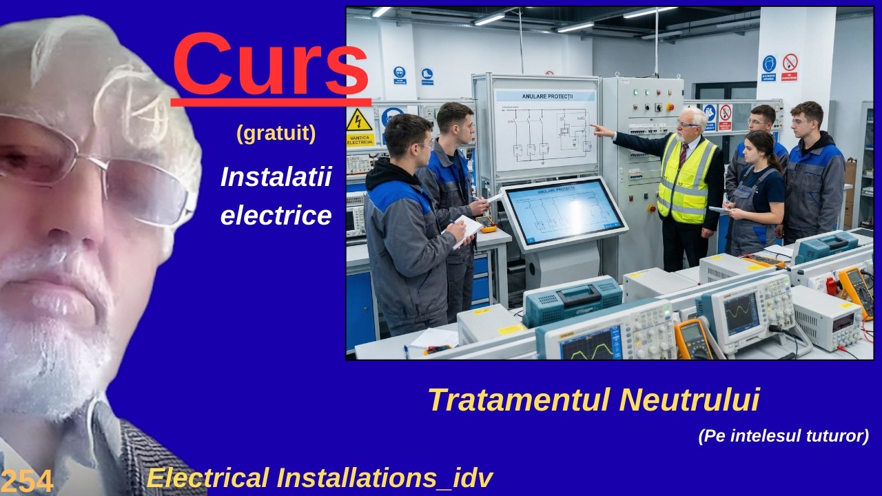 254  * Tratamentul pentru neutru - dincolo de impamintarea explicata *  Curs  Instalatii Electrice