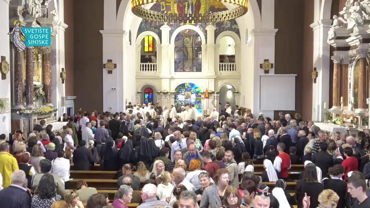 Subota, 12. listopada: Slavlje proglašenja crkve Čudotvorne Gospe Sinjske bazilikom.