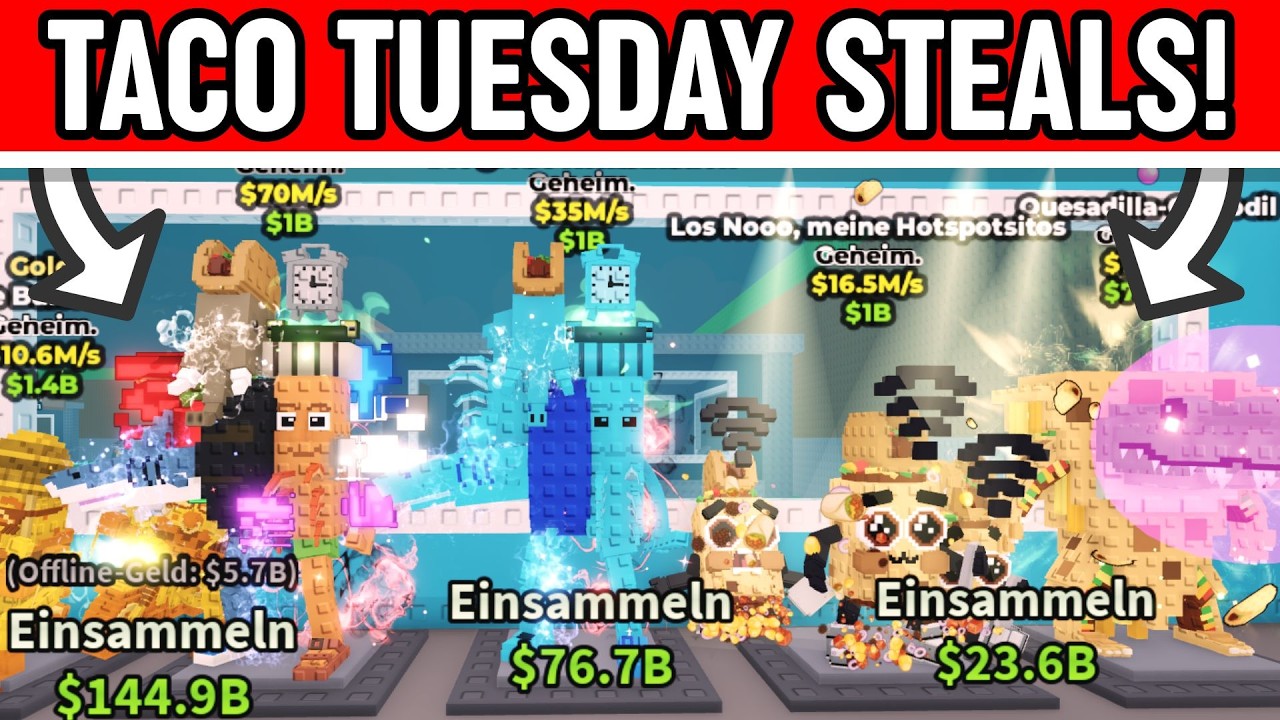 ICH STEHLE BRAINROTS WÄHREND TACO TUESDAY ADMIN ABUSE MIT DER 