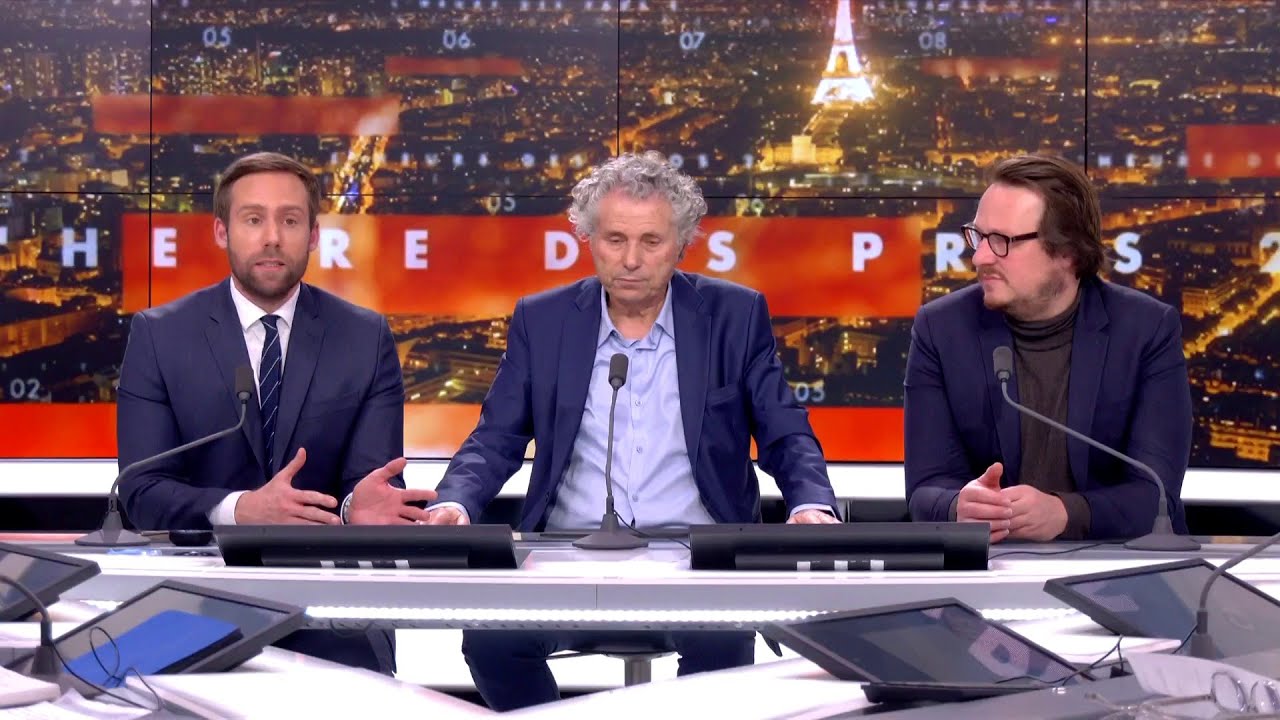 Le plateau de l'Heure des Pros 2 d&eacute;bat sur le collectif N&eacute;m&eacute;sis
