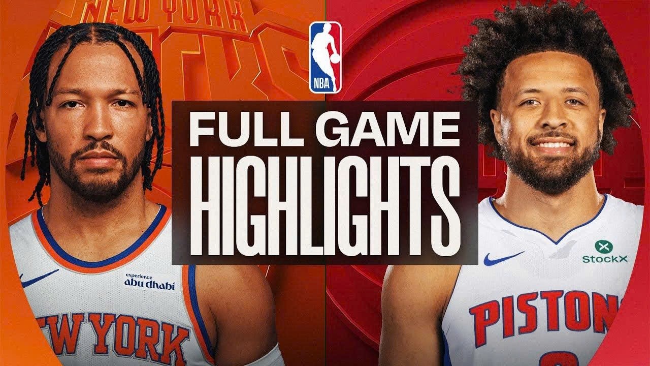 Detroit Pistons vs New York Knicks Full Game Highlights - Feb 19.2026 | NBA