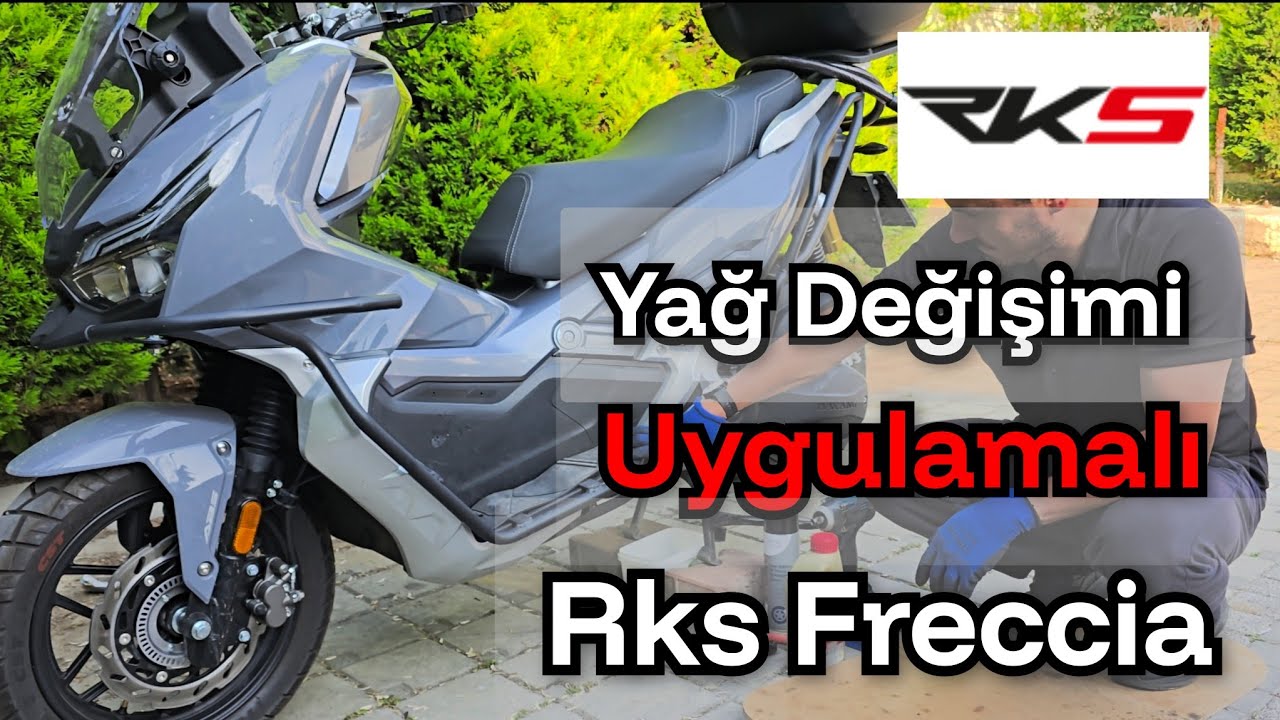 RKS FRECCİA YAĞ DEĞİŞİMİ UYGULAMALI. #rks #freccia #hayatıniçinden