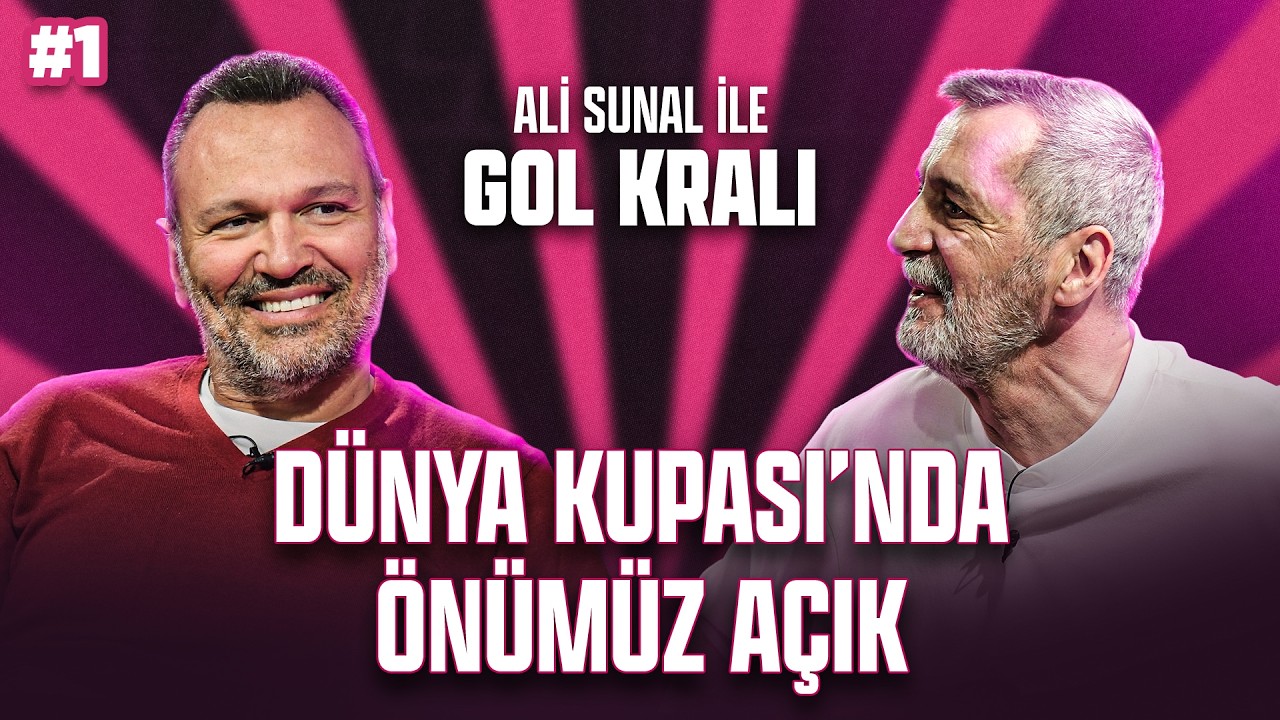 D&uuml;nya Kupası'ndaki grubumuzun favorisiyiz | Abd&uuml;lkerim Durmaz, Ali Sunal | Gol Kralı #1