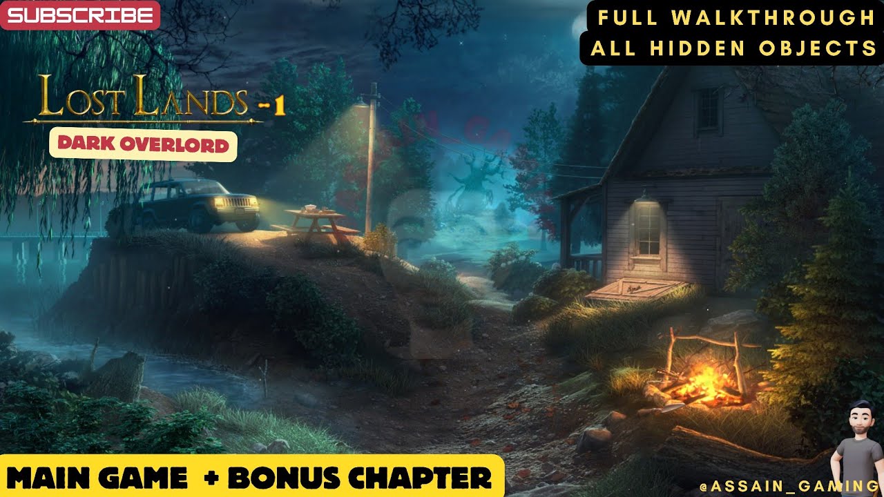 Lost Lands 1 Full Walkthrough [All Collectibles]