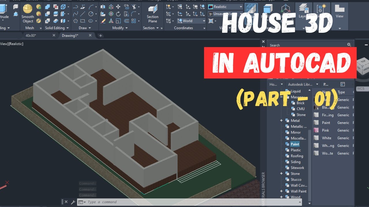 House 3D Design Tutorial | Part 1 | Step by Step Guide