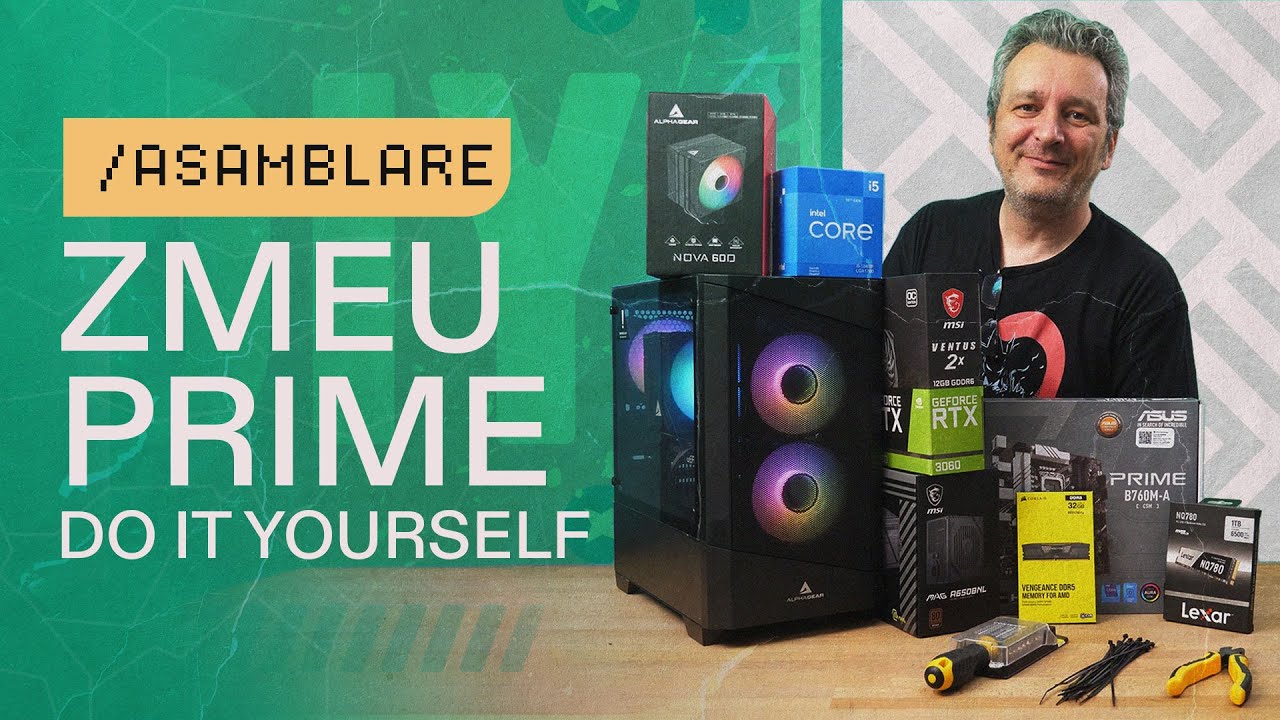 Asamblare PC ZMEU Prime (Do It Yourself KIT)