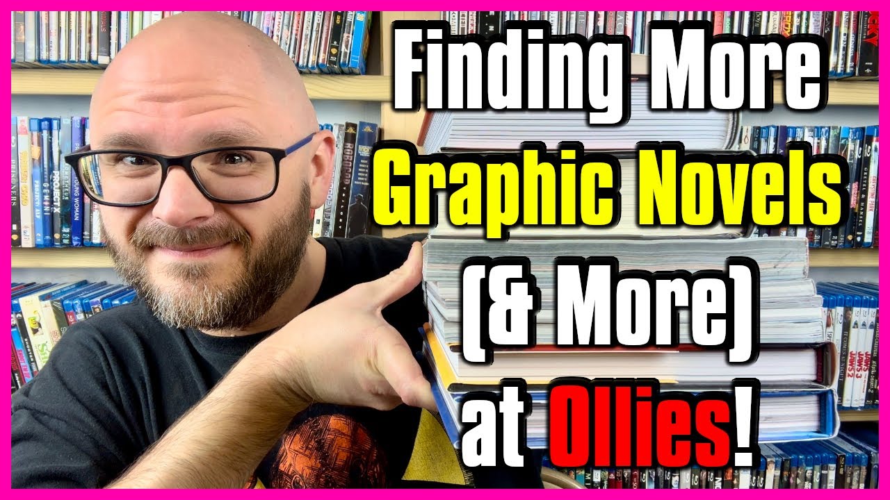 BOOK HAUL & COMICS HAUL | Ollie's Has the Graphic Novel Hookup Once Again!