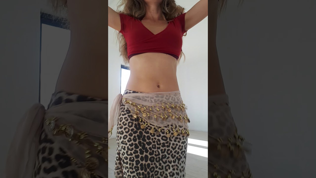 Belly Dance drum solo shimmies drills