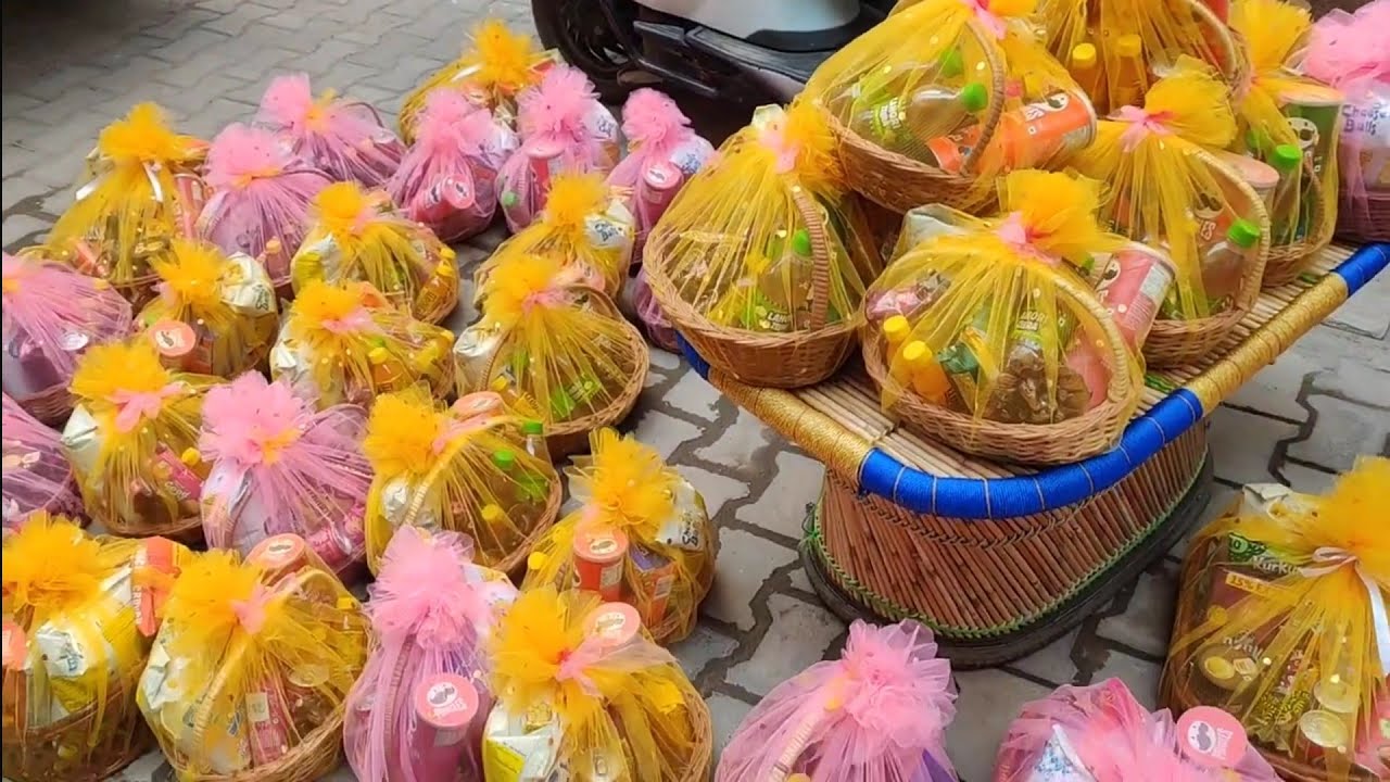 Gift Hamper Basket For Gifting On Diwali Occasion Order Is Ready For Dispatch            