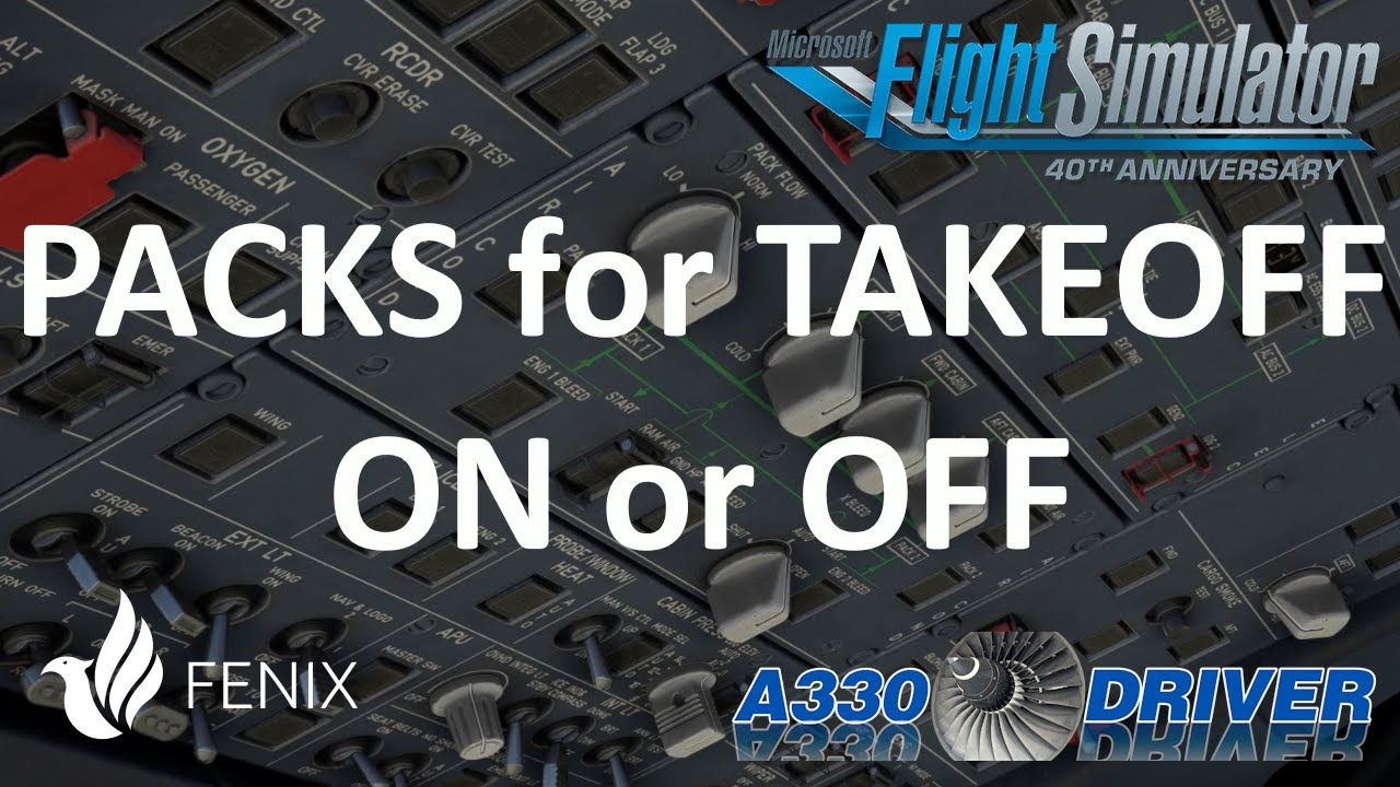 Packs ON or OFF for takeoff? Advantages and Disadvantages | Real Airline Pilot