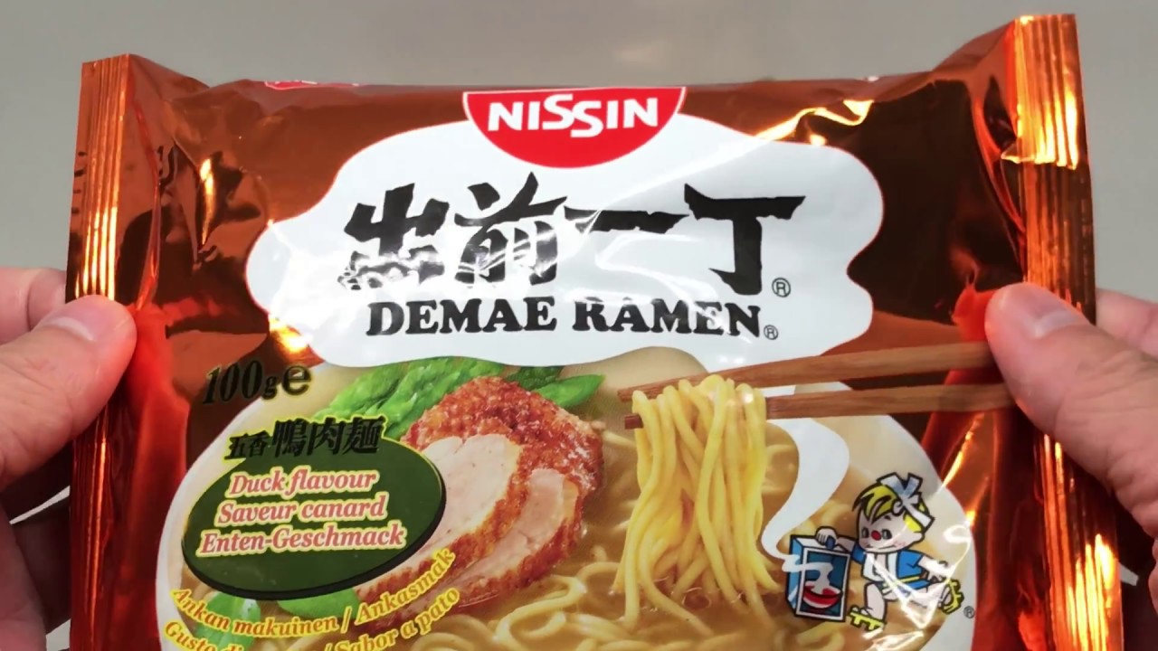 Nissin Demae Ramen 🍜 Duck Flavour 3.5oz / 100g
