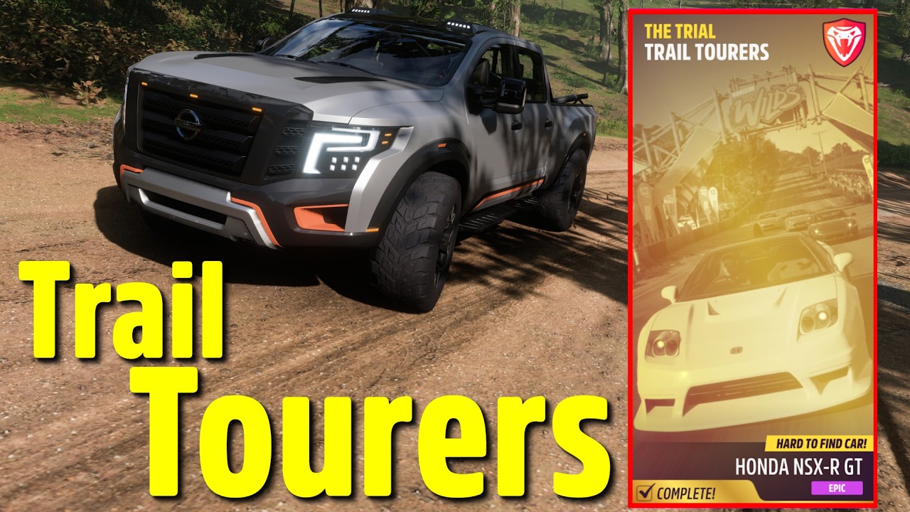 Forza Horizon 5 Trail Tourers The Trial Japan B700 + код тюнинга | Серия 57, Неделя 4, Весна