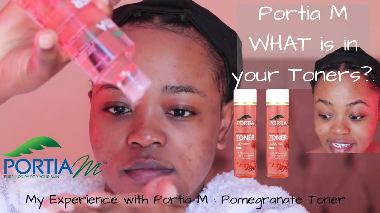 Acne Prone Tries Portia M Pomegranate Toner|| 2 Weeks Experience, Before and After