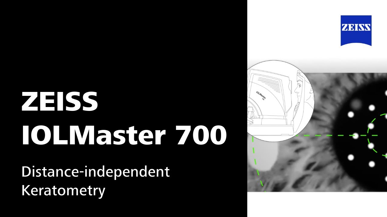ZEISS IOLMaster 700 - unique distance-independent keratometry