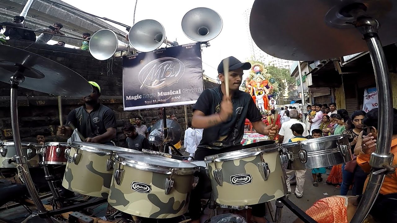 Le gayi dil mera Manchali khalibali | Magic Boys | Mumbai ganpati visarjan