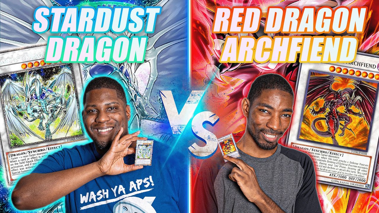 STARDUST vs RED DRAGON ARCHFIEND! Yu-Gi-Oh 5Ds Theme Duel!
