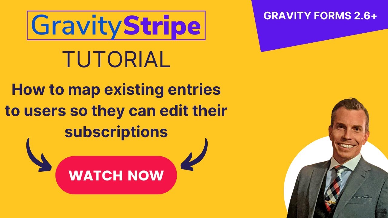 GravityStripe - TUTORIAL - Mapping users to existing entries before GravityStripe was installed