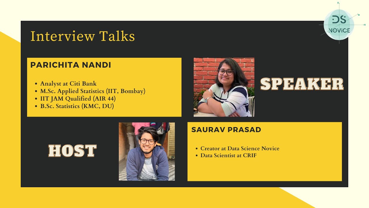 01- Interview Talks with Parichita Nandi | Analyst at Citi Bank | Interview | Data Science | ML | AI