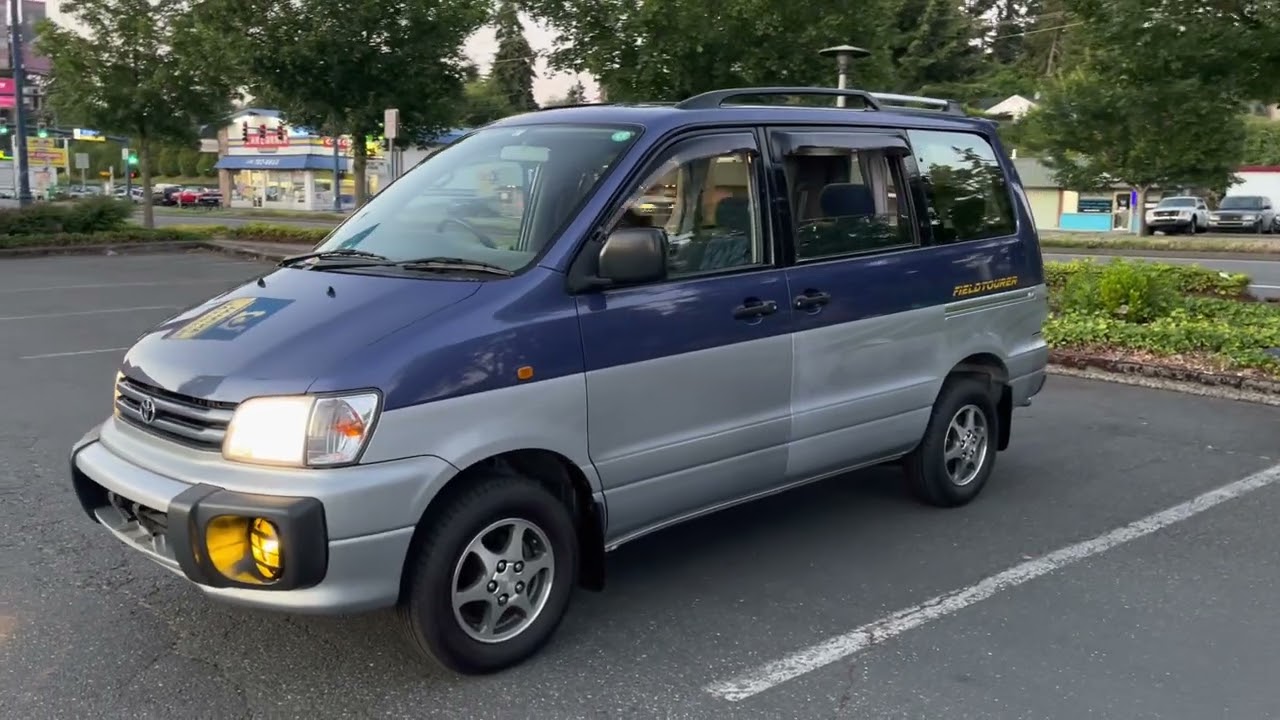 1997 TOYOTA TOWN ACE NOAH FIELD TOURER 4WD AT turbo diesel 75k mi import from Japan 🇯🇵
