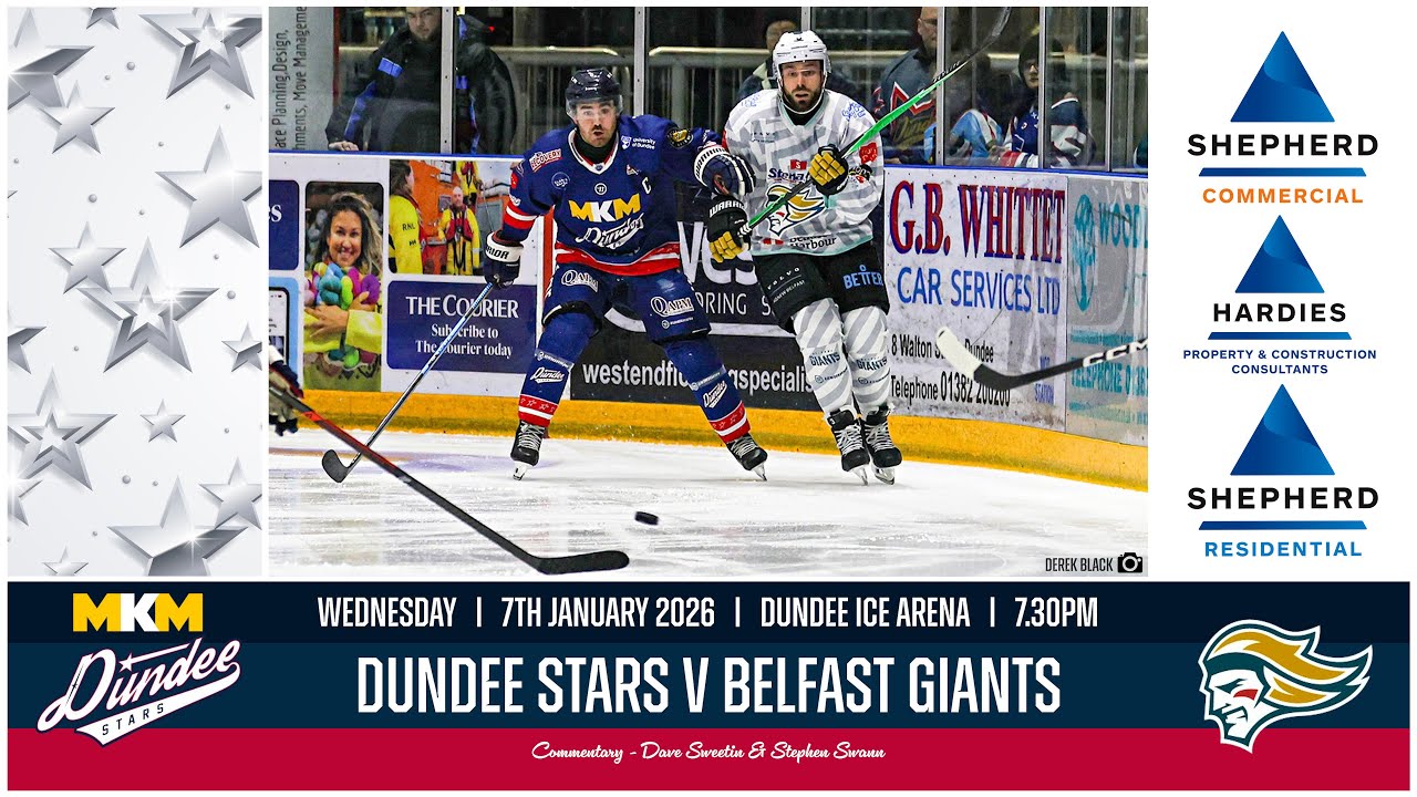 EXTENDED 4K HIGHLIGHTS | 07/01/2026 | Dundee Stars v Belfast Giants