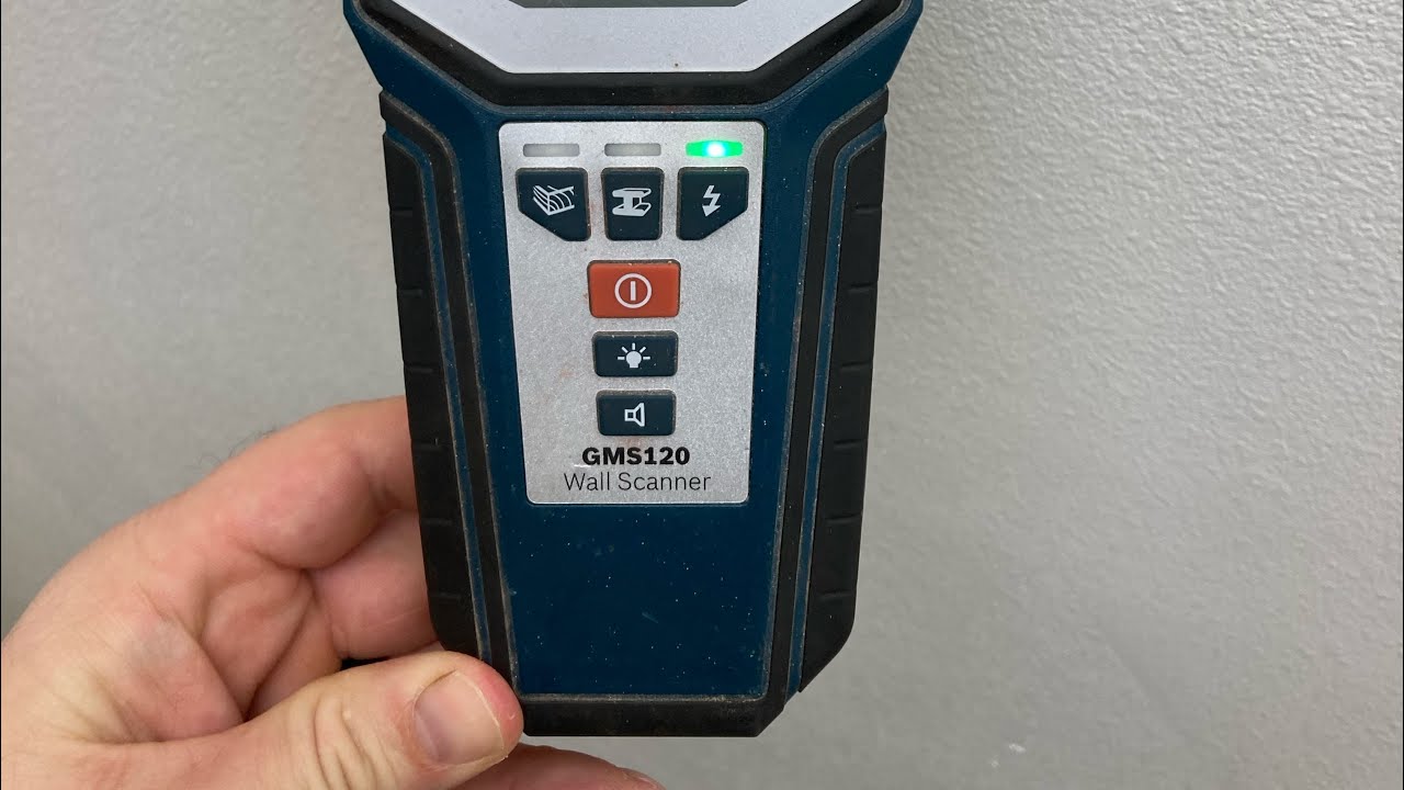 Bosch GMS 120 Wall Scanner Review